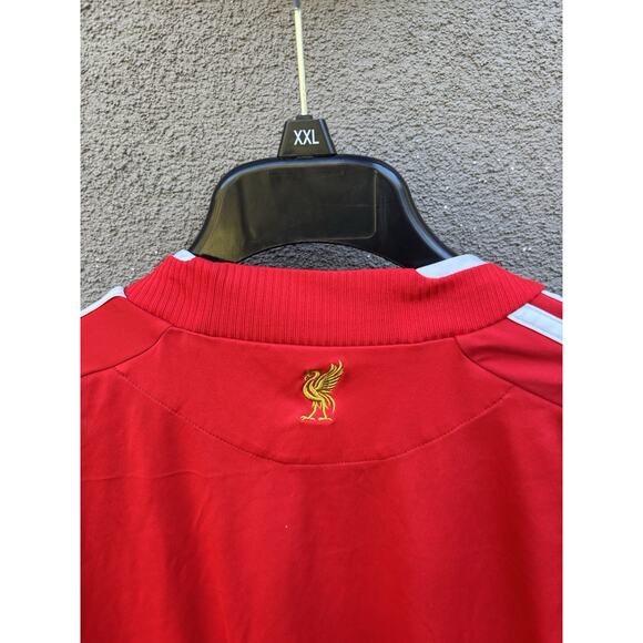 Vintage Liverpool FC Adidas 2008/09 Home Soccer Jersey Size Large - Picture 13 of 14